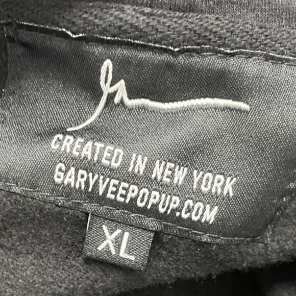 GaryVee Mens Black "Mug Life" Graphic Hoodie Limited Edition Sz XL - Picture 7 of 8